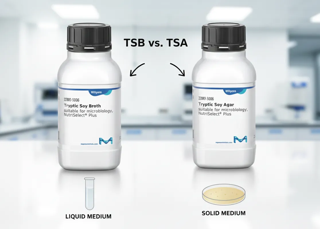 محیط کشت TSA و TSB